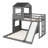 Wooden Bunk Bed-542977097