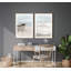 PASTEL BEACH by NONE - Single Picture Frame Graphic Art.