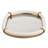 Uttermost Cyprus Leather Oval Tray