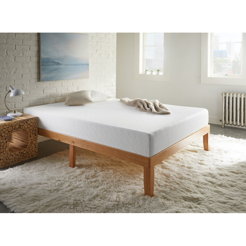 Medium Gel Memory Foam Mattress, Twin