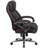 Hercules Big & Tall 500 lb. Rated Leather Soft Executive Swivel Ergonomic Office Chair with Chrome Base and Arms