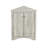 Triangle Cabinet With Adjustable Shelves - Oak Grace Versatile Storage