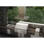 36" KECOM 700 CFM Ducted Island Range Hood in Brushed 430 Stainless Steel