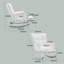 Chaise berçante moderne pour chambre de bébé (chaise incluse seulement)-824953970