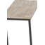 Taianne Concrete Effect and Metal Supper Side Table-110163490