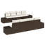 294cm Wide Patio Sofa with Cushions
