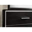 Armoire de chambre à coucher moderne, gris chaud, bois massif, garniture, table disponible, port