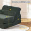 Compressed Sofa Bed - Fold-out Curved Bed Chair One Seater-157856301
