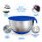 Stainless Steel Mixing Bowl with Lids Set (Set of 3)