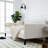 Upholstered Daybed Ribbed Tufted Backrest Modern Design Foam Comfort-1966340151