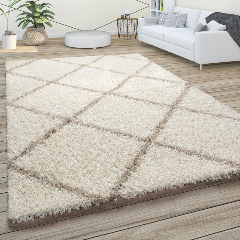 Steen Moroccan Area Rug, Rectangle 60 x 100cm