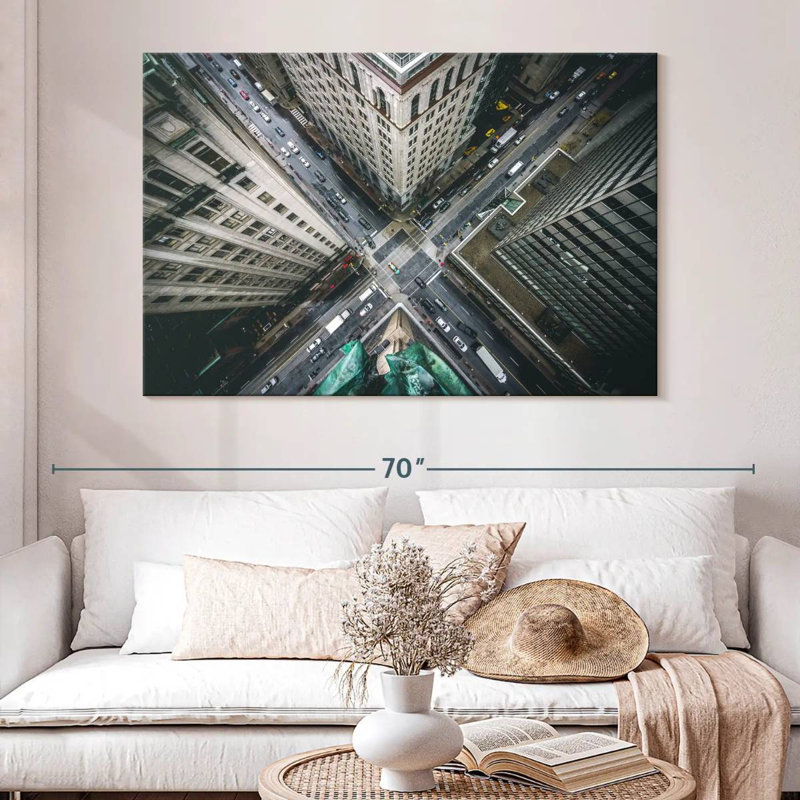 Sireci Toronto Intersection, 34" H x 51" W
