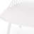White Polypropylene Outdoor Chair - Stable, , Diamond Mesh Looked Chairs , Weather-, Look-1824914505