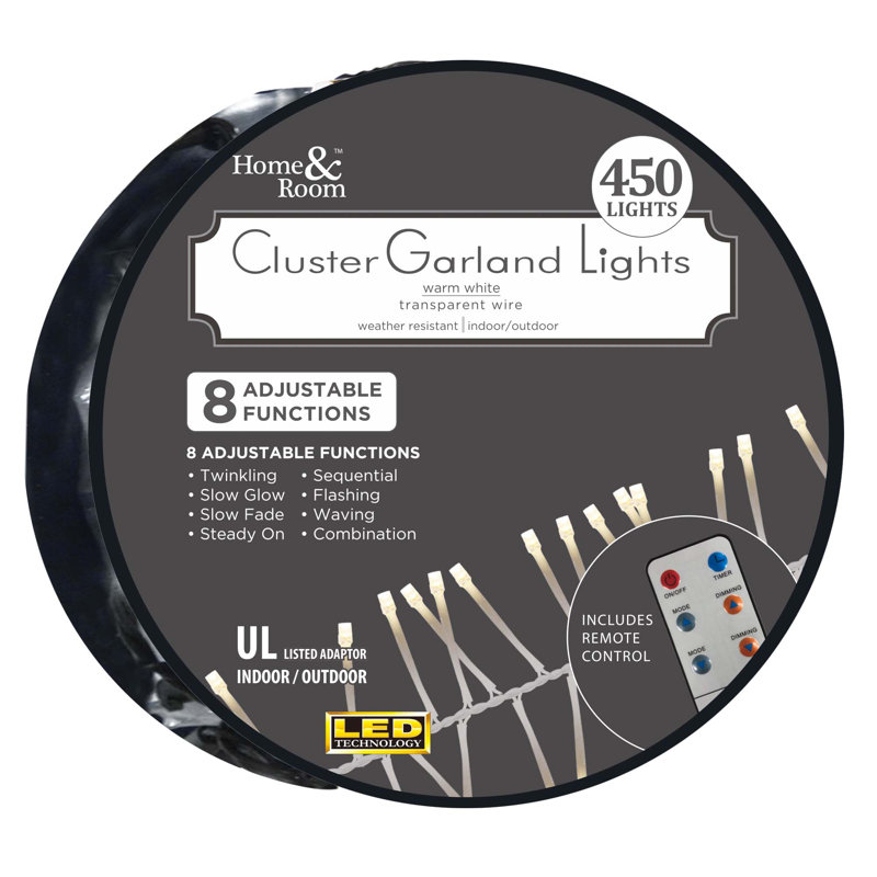 Ensemble de 450 lumières DEL 450Ft
