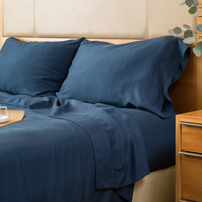 Housse de couette en soie mat Deberry