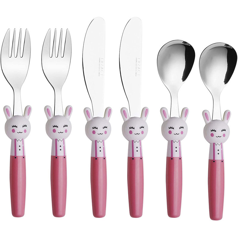 Children's Cutlery 6 Piece Cutlery Set, Service for 2