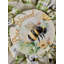 Couronne en maille 24 po Bee Blessed Spring
