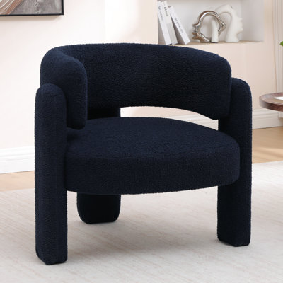 Fauteuil d'appoint demi-tonneau 31,5 po