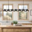 Atlas 42-in Black Linear Pendant