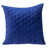 Blue Tufted Velvet Quilted