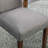 Upholstered Fabric Nailhead Trim Wood Dining Chairs Side Chair-851147497