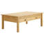 Yassine Solid Wood Four Leg Coffee Table with Storage-27288543