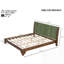 Base de lit en bois avec tête de lit Mid-Century-462501673-462501671