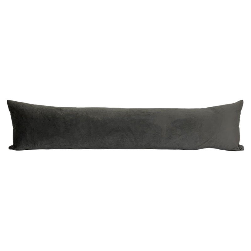 Knollwood Velvet Draught Excluder, Steel