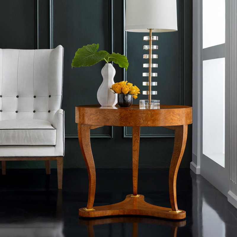 Modern History End Table
