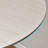 Gray Round Sintered Stone Dining table