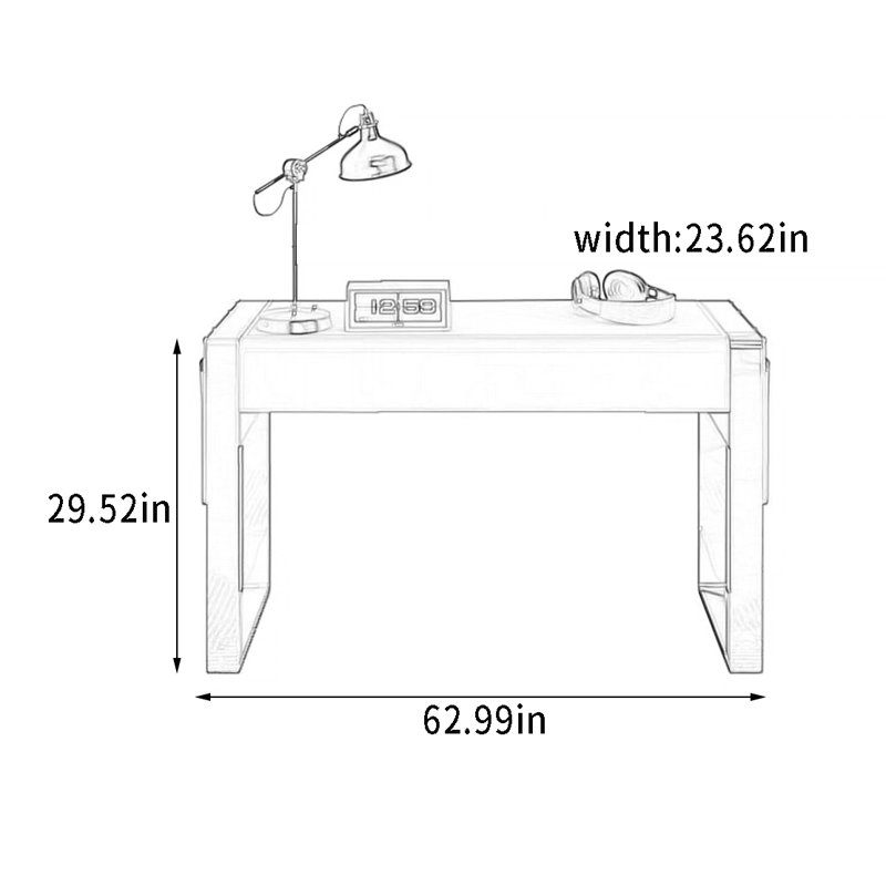 Allington, 29.52" H x 62.99" W x 23.62" D