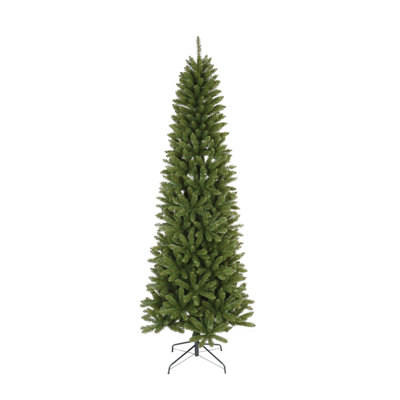 Arbre de Noël artificiel pin vert 7,5 pi avec 936 pointes et base