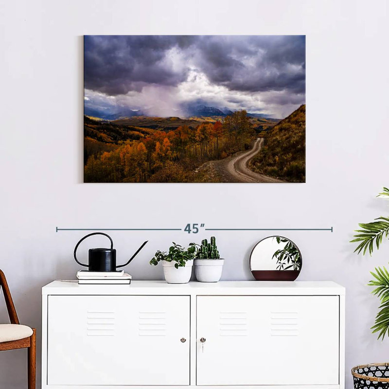 Roadside Aspen Trees, 24" H x 36" W