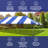 20' x 40' Weekender Pole Party Tent, Blue-94075384-94075388