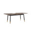 Changir Extendable Metal Base Dining Table
