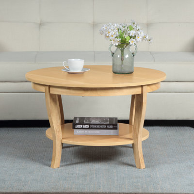 Carbin 30" Coffee Table with Shelf