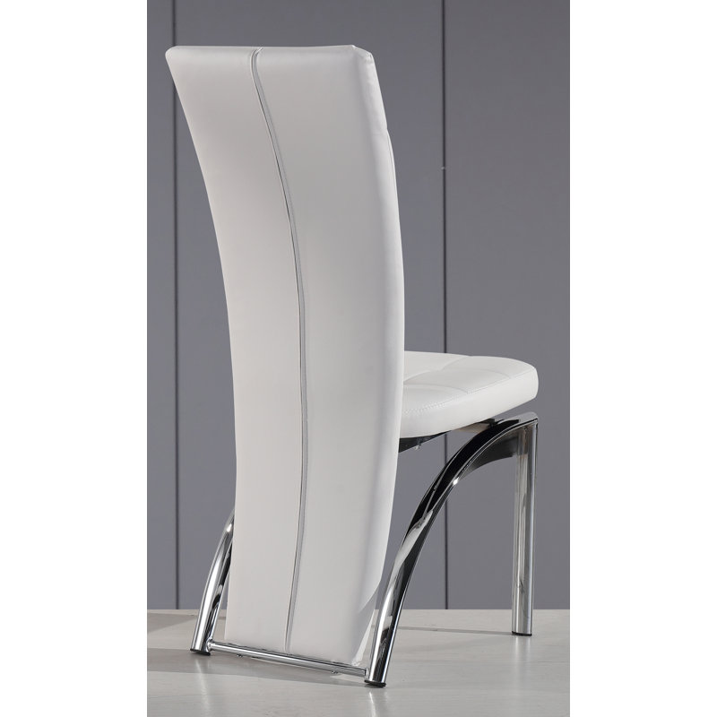 Brittie Upholstered Dining Chair, White
