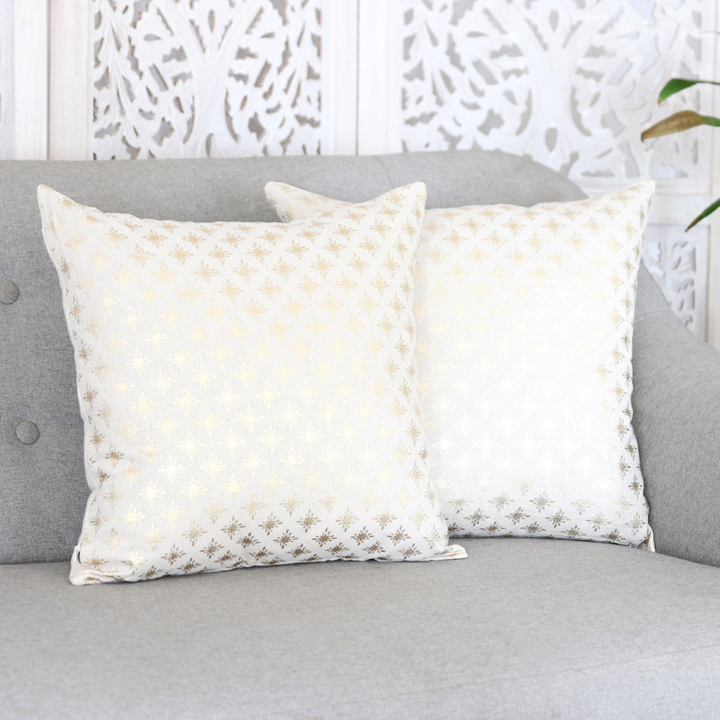 Housses de coussin en coton Novica