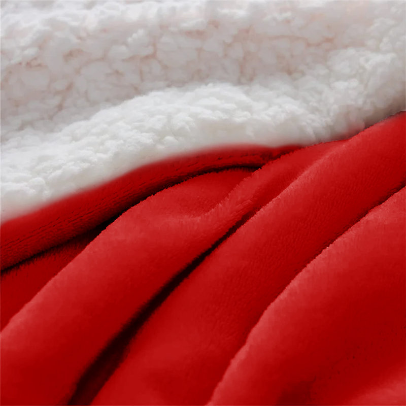 Heated Blanket, W21 x L40cm, Red