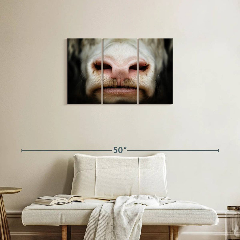 Brampt Cow Muzzle, 20" H x 33" W