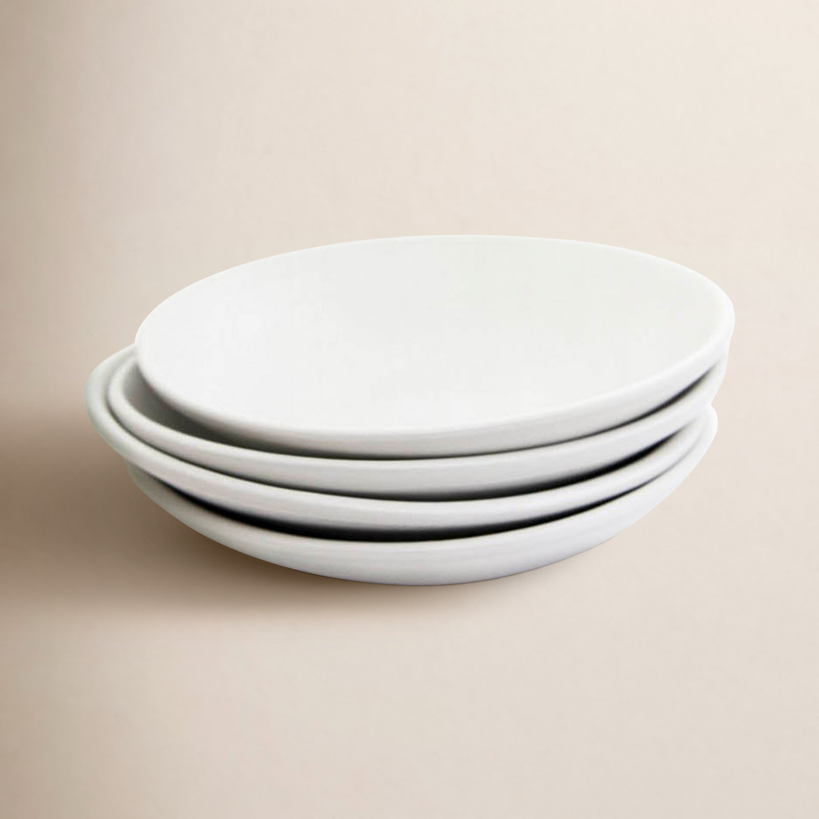 Towry 8" Salad Plate, Chalk