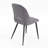 Alexavia 18'' H Velvet Upholstered Metal Side Chair-56719490