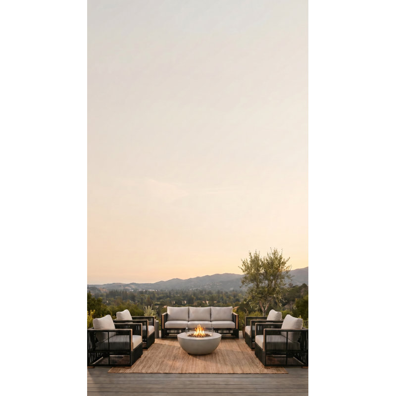 Campo Sofa- Natural, Black, Natural