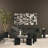 Rumer Black Wood W/ Black Marble Coffee Table-813569017