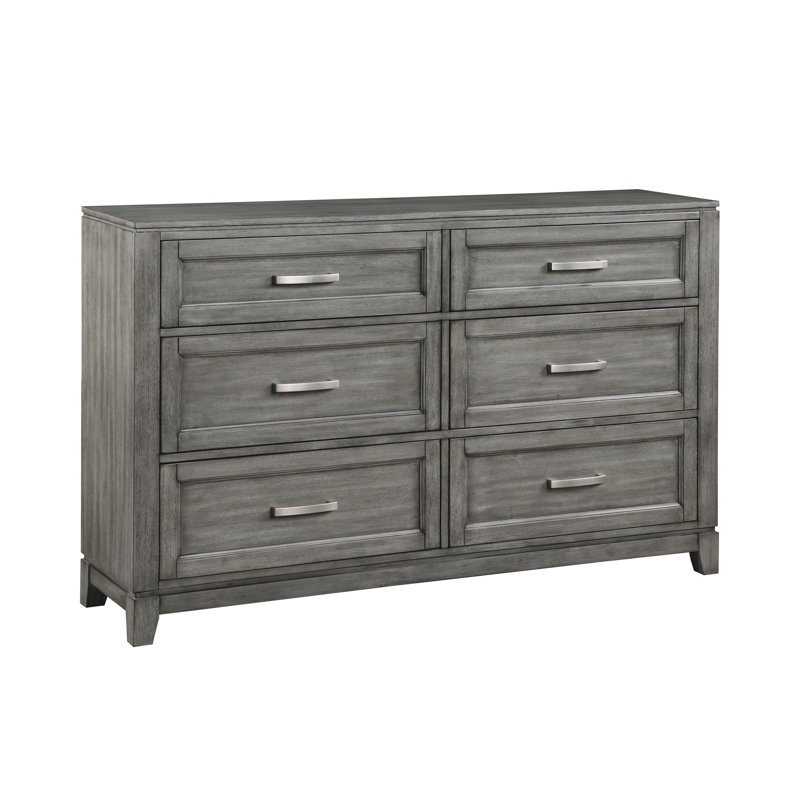 Commode de chambre 6 tiroirs Garretson