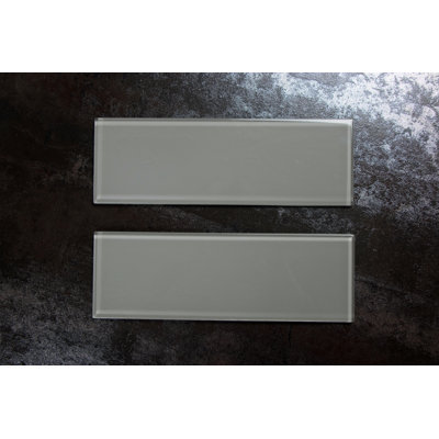 Premium 4" x 12" Glass Subway Tile