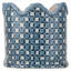 Garden Trellis Scalloped Porcelain Basin