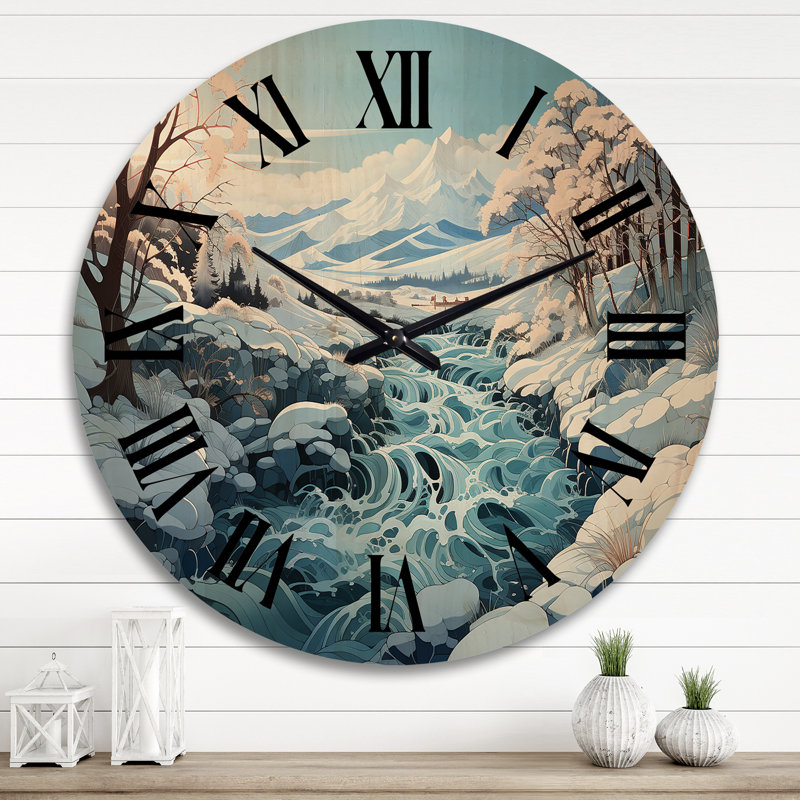 Horloge murale Omeshia, Très grand