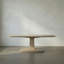 Travis Walnut Wood Dining Table-110326144