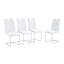 Ensemble de chaises de salle à manger élégantes avec pieds en métal durables, parfait pour les espaces modernes et polyvalents-654435802-654435803-654435805